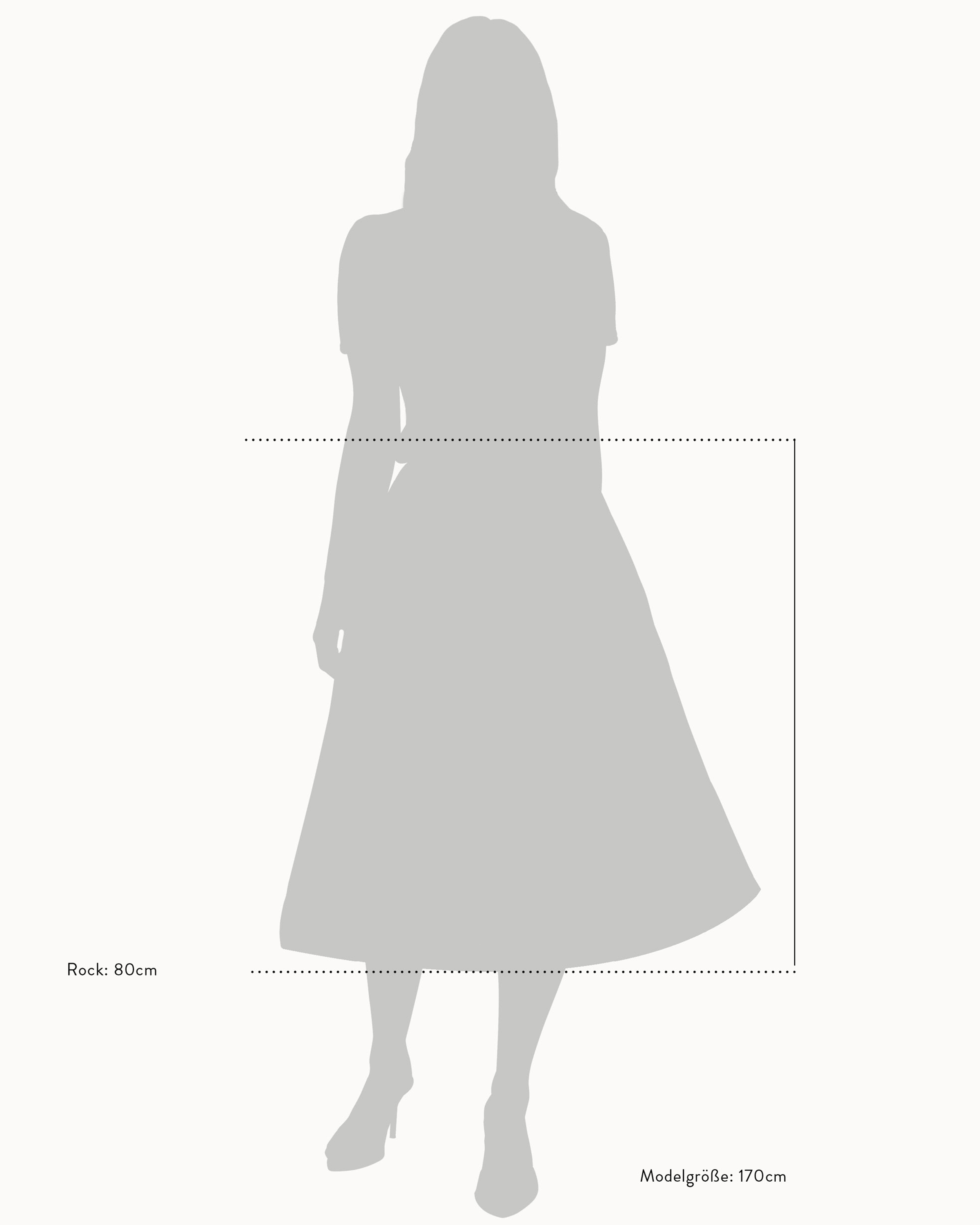 Babette Leinendirndl lang mit Schürze 