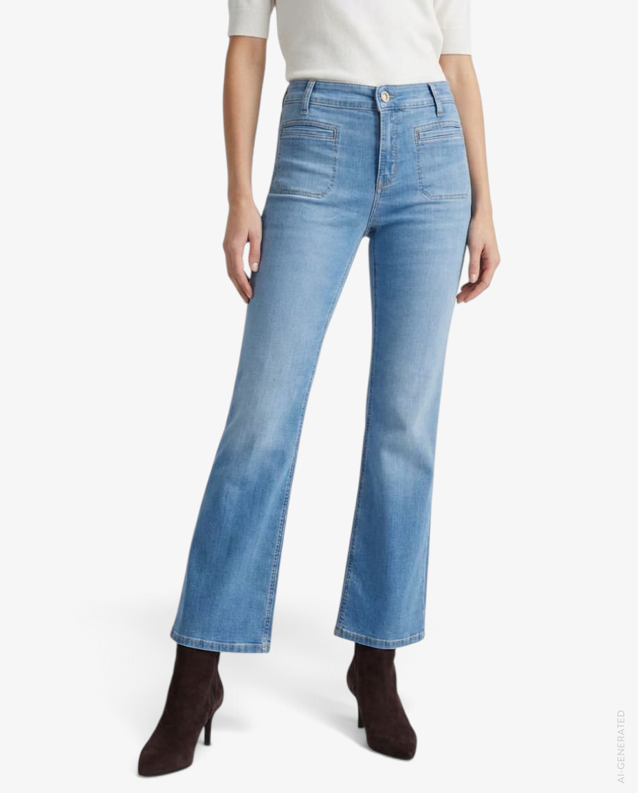 Tess Cropped 7/8-Jeans